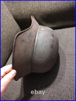German World War II Military Steel Helmet Kopfweite 57 Hochstoreis Rm 8