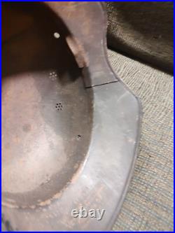 German World War II Military Steel Helmet Kopfweite 57 Hochstoreis Rm 8