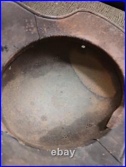 German World War II Military Steel Helmet Kopfweite 57 Hochstoreis Rm 8