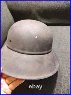 German World War II Military Steel Helmet Kopfweite 57 Hochstoreis Rm 8