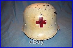 German Ww 2 Police Medical Helmet