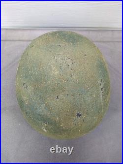 German Ww2 M38 Paratrooper 6 Fallschirmjager Regiment Helmet Hand Aged Camo Fjr6