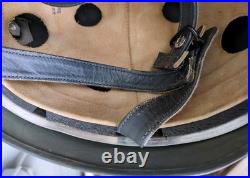 German Ww2 M38 Paratrooper 6 Fallschirmjager Regiment Helmet Hand Aged Camo Fjr6