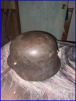 German border helmet orginal vgc after ww 2 or during