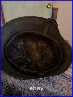 German border helmet orginal vgc after ww 2 or during