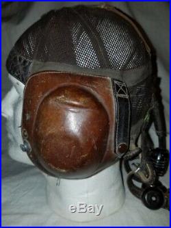 German flight helmet LKp N101 WWII
