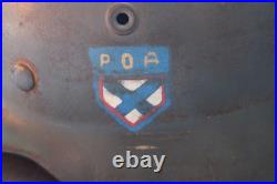 German helmet ET66 number 435 Vlasov army