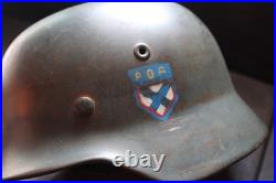 German helmet ET66 number 435 Vlasov army