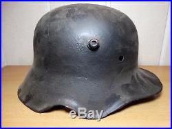 German helmet M18 Fernschprecher ORIGINAL! M 18 WW1 WWI ww2 wwII