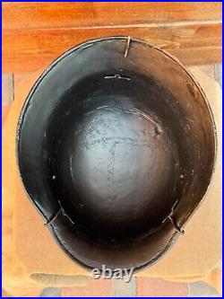 German helmet after restoration. Wehrmacht WWII WW2