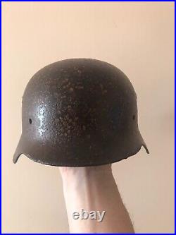 German helmet brand M35. 1935-1945. World War II. German original