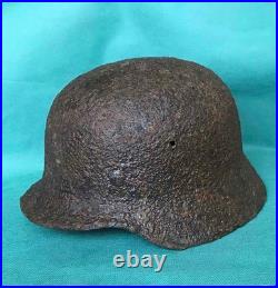 German helmet from World War II. Original