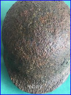 German helmet from World War II. Original