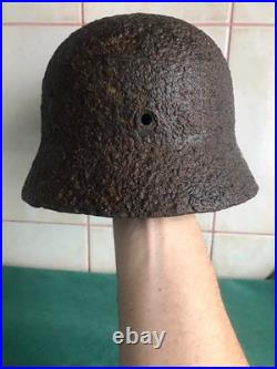 German helmet from World War II. Original