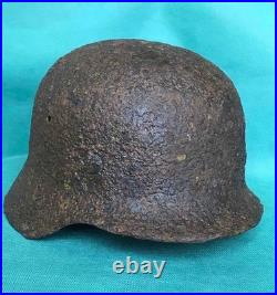 German helmet from World War II. Original