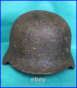 German helmet from World War II. Original