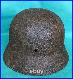 German helmet from World War II. Original