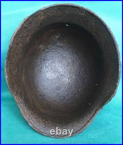 German helmet from World War II. Original