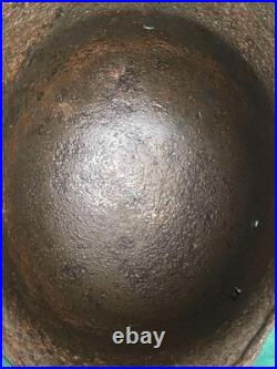 German helmet from World War II. Original