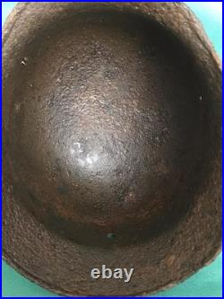 German helmet from World War II. Original