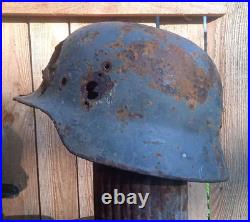 German helmet from the Wehrmacht. WWII. Ww2