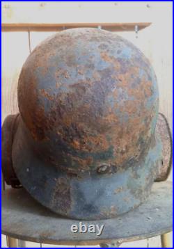 German helmet from the Wehrmacht. WWII. Ww2