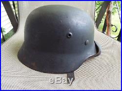 German helmet ww2 original, beautiful condition Luftwaffe SD M40 SE64