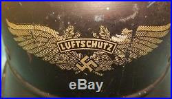 German luftschutz helmet