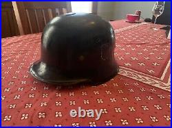 German m34 helmet early prodution with liner