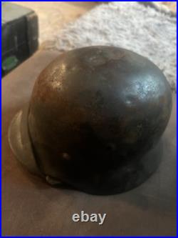 German m40 Stahlhelm Refurbed Post War ReIssue