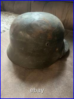 German m40 Stahlhelm Refurbed Post War ReIssue