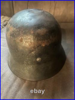 German m40 Stahlhelm Refurbed Post War ReIssue