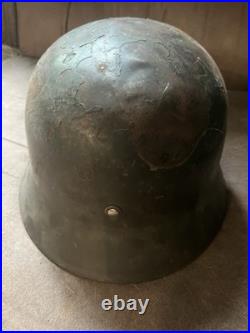 German m40 Stahlhelm Refurbed Post War ReIssue