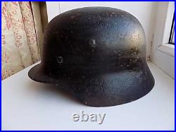 German original. German Wehrmacht helmet 1936-1945. WWII WW2