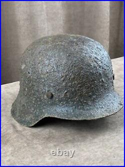 German original helmet. Wehrmacht. 1936-1945 WWII WW2