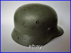 German original warehouse storage steel helmet? -40 64 size. 286