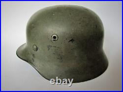 German original warehouse storage steel helmet? -40 64 size. 286