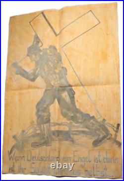 German poster war period ww2 WWII ww1 WWI Handmade art Helmet Germany museum art German poster war period ww2 WWII ww1 WWI Handmade art Helmet Germany museum art