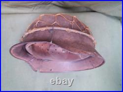 German soldier's M35 helmet. WWII German soldier's M35 helmet. WWII