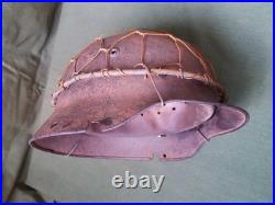 German soldier's M35 helmet. WWII German soldier's M35 helmet. WWII