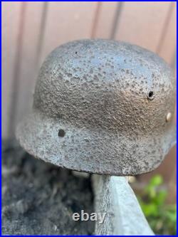 German soldier's helmet. Wehrmacht 1939-1945, World War II