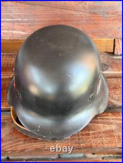 German soldier's helmet. Wehrmacht 1939-1945, World War II German soldier's helmet. Wehrmacht 1939-1945, World War II
