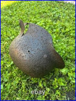 German soldier's helmet. Wehrmacht 1939-1945, World War II