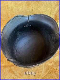 German soldier's helmet. Wehrmacht 1939-1945, World War II German soldier's helmet. Wehrmacht 1939-1945, World War II