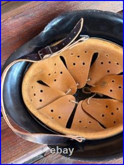 German soldier's helmet. Wehrmacht 1939-1945, World War II German soldier's helmet. Wehrmacht 1939-1945, World War II