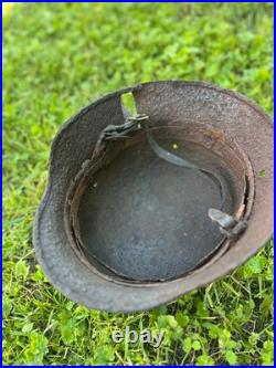 German soldier's helmet. Wehrmacht 1939-1945, World War II