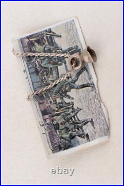 German steel helmet pendant 800 Silver WW2 Stahlhelm WWII Vintage Chain 925 ster