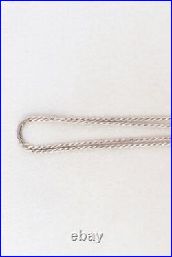 German steel helmet pendant 800 Silver WW2 Stahlhelm WWII Vintage Chain 925 ster