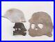 German-trench-art-Skull-bones-Helmet-hat-war-period-ww2-WWII-ww1-WWI-Stahlhelm-G-01-xa