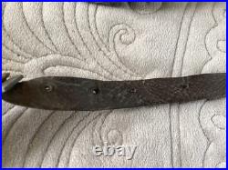 German wwii helmet leather chin strap